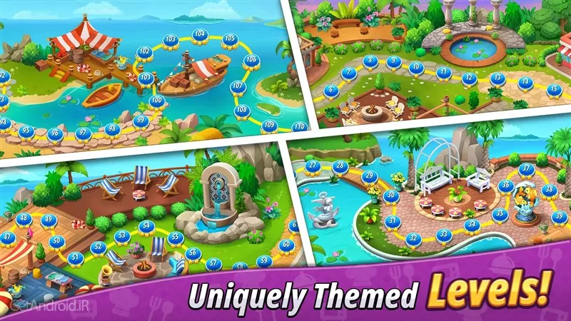 مراحل بازی آشپزی Cooking Super Star