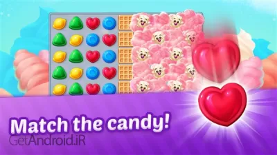 بازی Lollipop Sweet Heroes Match3 اندروید