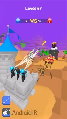 بازی Merge Archers اندروید