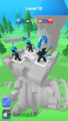 بازی Merge Archers اندروید