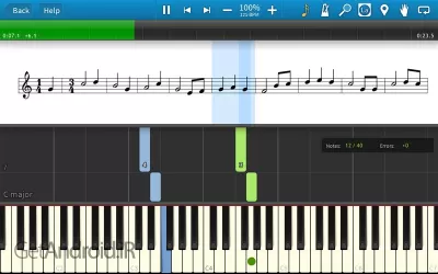 دانلود برنامه Synthesia برای اندروید