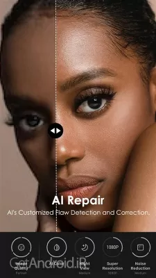 برنامه روتوش چهره در فیلم با Wink