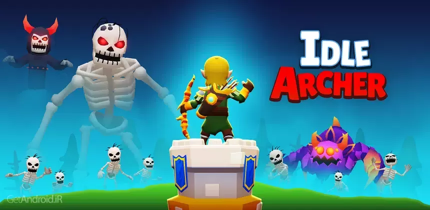 بازی Idle Archer Tower Defense RPG اندروید