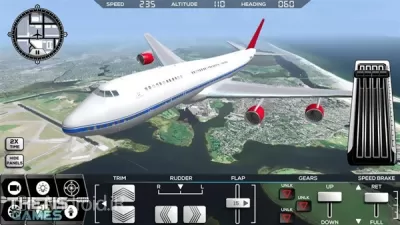 بازی Flight Simulator 2014 FlyWings اندروید