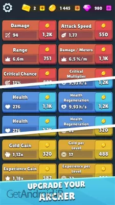 بازی Idle Archer Tower Defense RPG اندروید