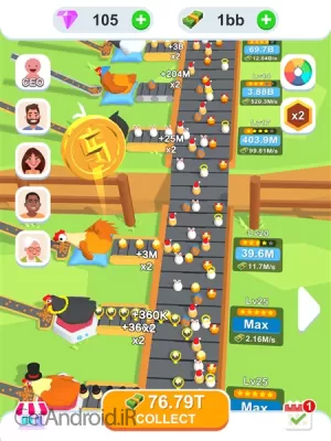 بازی Idle Egg Factory اندروید
