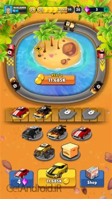 بازی Merge Muscle Car اندروید