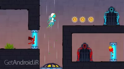بازی Stickman Red boy and Blue girl اندروید