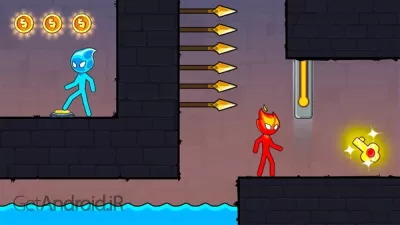 بازی Stickman Red boy and Blue girl اندروید
