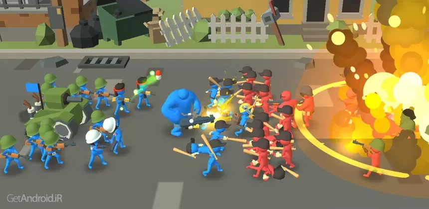 بازی stick army اندروید