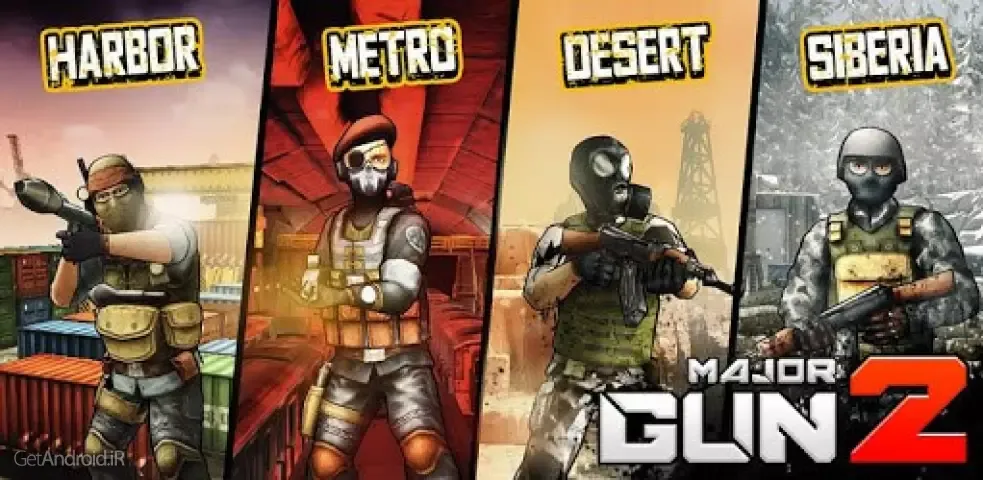 بازی Gun Shooting Games Offline FPS اندروید