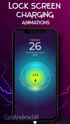دانلود برنامه Battery Charging Animation 4D اندروید