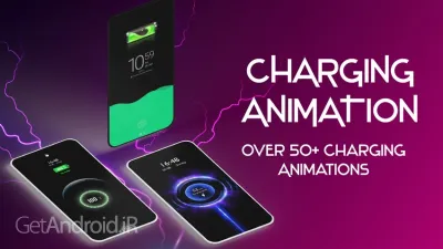 دانلود برنامه Battery Charging Animation 4D اندروید