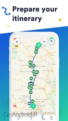 دانلود اپلیکیشن پیدا کردن بهترین مکان برای کمپینگ
