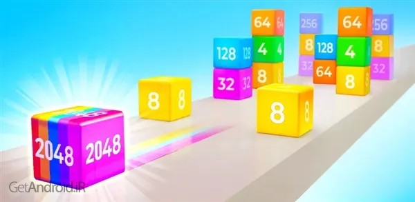 بازی Jelly Run 2048 اندروید
