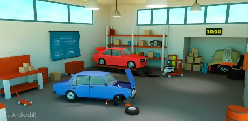 بازیRetro Garage اندروید