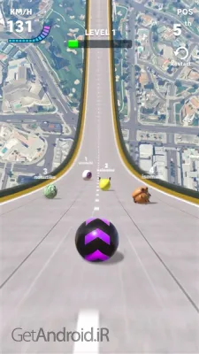 بازی Racing Ball Master 3D اندروید