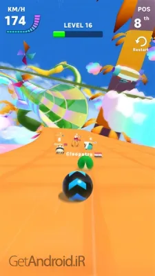 بازی Racing Ball Master 3D اندروید